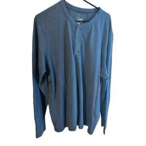 The North Face Men's Long sleeve‎ Terry Henley sz XXL